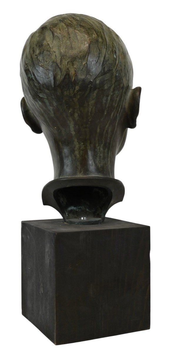 Bronze Of Young Boy - 20 Years-photo-2